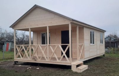 Дачный домик с отделкой